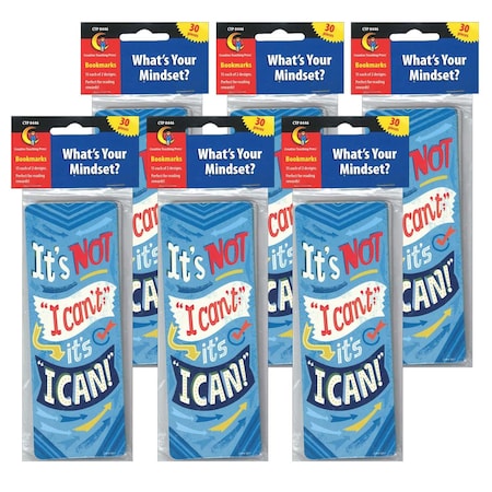 Creative Teaching Press What is Your Mindset, Motivational Bookmarks, PK180 0446